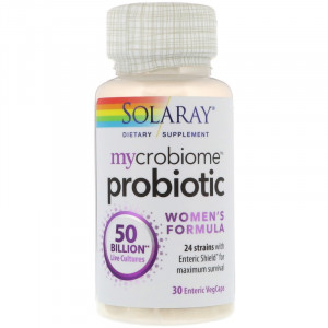 Solaray Mycrobiome Probiotic Women's Formula 50 Billion 30 капсул