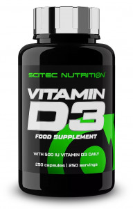 Витамин D3 Scitec Nutrition Vitamin D3 250 капсул