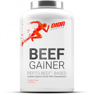 Говяжий гейнер Dion Sportlab Beef Gainer 1250 грамм