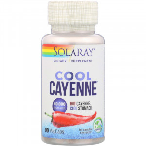 Solaray Cool Cayenne 90 капсул