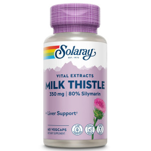 Расторопша Solaray Milk Thistle 350 мг 60 капсул