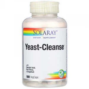 Solaray Yeast-Cleanse (180 капс.)