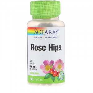 Solaray Rose Hips 550 мг 100 капсул