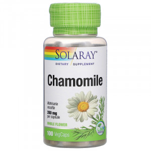 Solaray Chamomile 350 мг 100 капсул