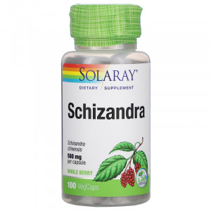 Solaray Schizandra 580 мг 100 капсул