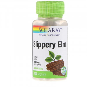 Solaray Slippery Elm 400 мг 100 капсул