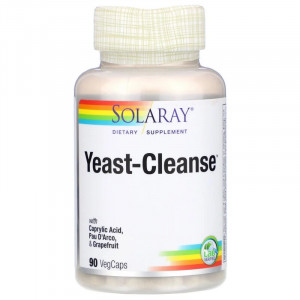 Solaray Yeast-Cleanse (90 капс.)