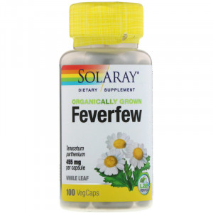 Solaray Feverfew 455 мг 100 капсул