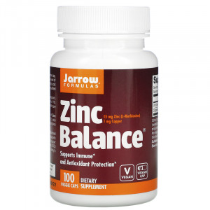 Jarrow Formulas Zinc Balance 100 капсул