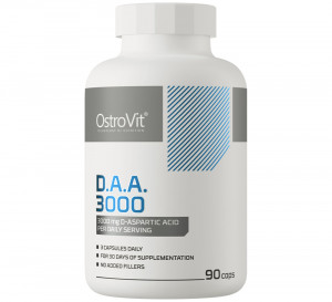 D-аспарагиновая кислота OstroVit D.A.A 3000 90 капсул
