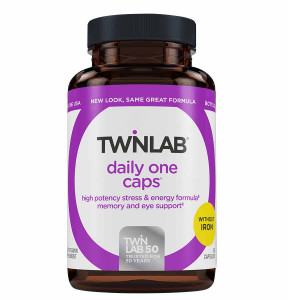 Мультивитамины без железа Twinlab Daily One Caps without Iron 60 капсул