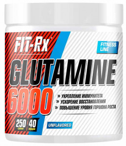 Глютамин FIT-Rx Glutamine 6000 250 грамм