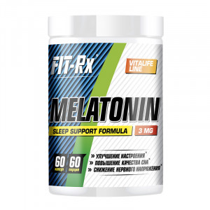 Мелатонин FIT-Rx Melatonin 3 мг 60 капсул