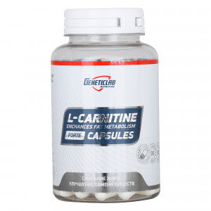 L-карнитин GeneticLab Nutrition L-Carnitine Capsules 60 капсул