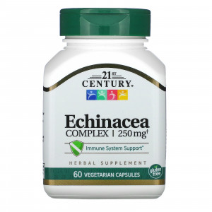 21st Century Echinacea Complex 250 мг 60 капсул