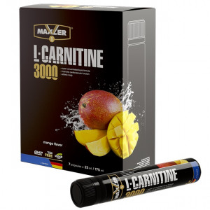 L-карнитин Maxler L-Carnitine 3000 7 ампул x 25 мл