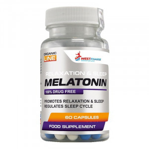 Мелатонин WestPharm Melatonin 10 мг 60 капсул
