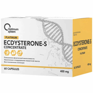 Экдистерон Optimum System Ecdysterone-S 400 мг 60 капсул