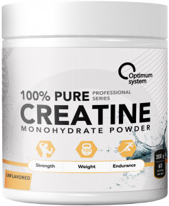 Креатин моногидрат Optimum System 100% Pure Creatine Monohydrate 300 грамм