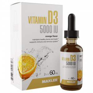 Витамин D3 Maxler Liquid Vitamin D3 5000 IU 60 мл