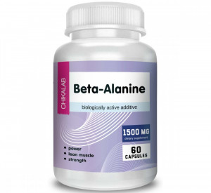 Бета-аланин Chikalab Beta-Alanine 60 капсул