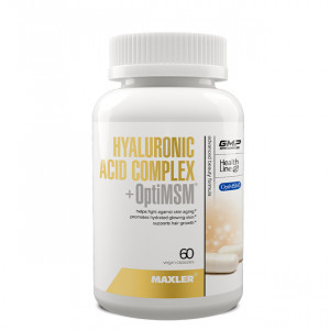Maxler Hyaluronic Acid Complex + OptiMSM 60 капсул