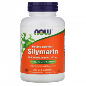 Расторопша Now Foods Silymarin 300 мг 200 капсул