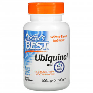 Doctor's Best Ubiquinol with Kaneka 100 мг Softgels 60 капсул