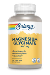 Solaray Magnesium Glycinate 400 мг 120 капсул