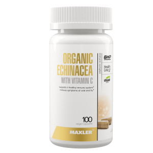 Maxler Organic Echinacea with Vitamin C 100 капсул