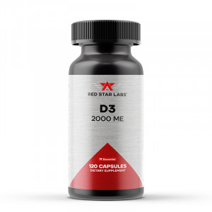 Red Star Labs Vitamin D3 2000 ME 120 капсул