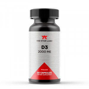 Red Star Labs Vitamin D3 2000 ME 60 капсул
