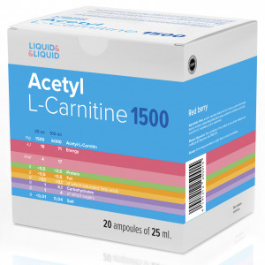 Ацетил L-карнитин Liquid Liquid Acetyl L-Carnitine 25 мл 1 ампула