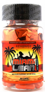Жиросжигатель Revange Nutrition Miami Lean 30 капсул