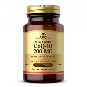 Solgar Megasorb CoQ-10 200 мг Softgels 30 капсул