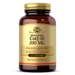 Solgar Megasorb CoQ-10 200 мг Softgels 60 капсул