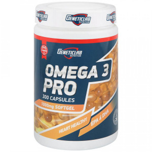 Омега 3 GeneticLab Nutrition Omega 3 Pro 300 капсул