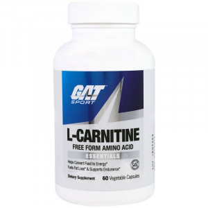 L-карнитин тартрат GAT Sport L-Carnitine 60 капсул
