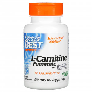 Doctor's Best L-Carnitine Fumarate with Biosint Carnitines 855 мг 60 капсул