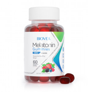Мелатонин BioVea Melatonin 5 мг Gummies 60 мармеладок