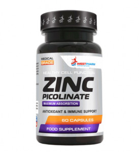 Цинк пиколинат WestPharm Zinc Picolinate 60 капсул