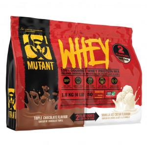 Протеин концентрат + изолят Mutant Whey 2 вкуса 1 мешок 1800 грамм