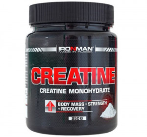 Креатин моногидрат Ironman Creatine Monohydrate 250 грамм