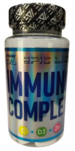 Поддержка иммунитета Epic Labs Immuno Complex 90 таблеток