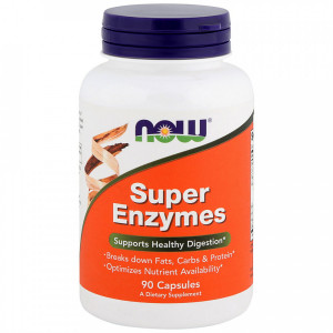 Суперферменты Now Foods Super Enzymes 90 капсул