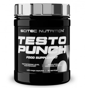 Бустер тестостерона Scitec Nutrition Testo Punch 120 капсул