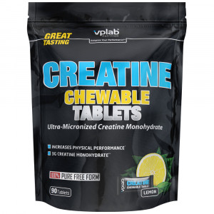 Креатин моногидрат VP Laboratory Creatine Chewable Tablets 90 жевательных таблеток