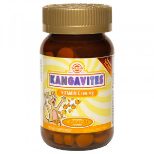 Витамин C для детей Solgar Kangavites Vitamin C 100 мг Chewable 90 таблеток