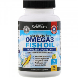 BioSchwartz Omega 3 Fish Oil 90 капсул