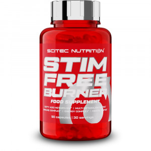 Жиросжигатель без стимуляторов Scitec Nutrition Stim Free Burner 90 капсул